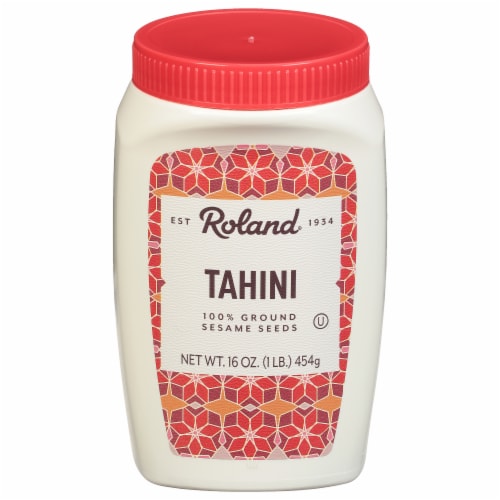 Roland® Tahini Pure Ground Sesame Seed Perspective: front