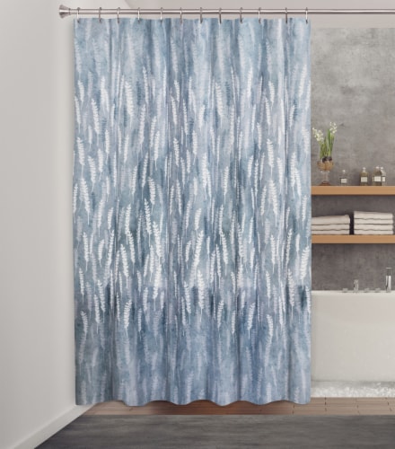 HD Designs Fabric Shower Curtain - Aiko Perspective: front
