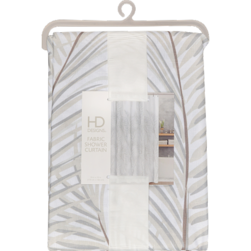 HD Designs® Fabric Shower Curtain - Malay Perspective: front