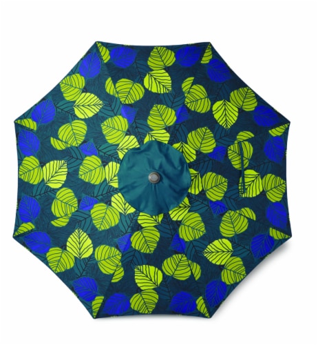 HD Designs Outdoors® Market Umbrella - Palms Perspective: front