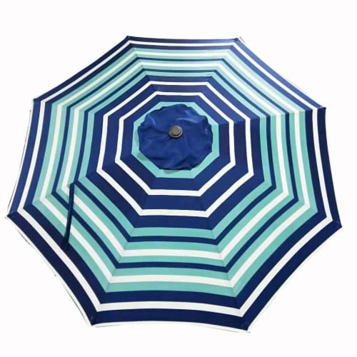 HD Designs Outdoors® Market Umbrella - Stripe Perspective: front