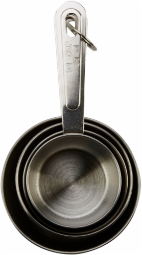 Everyday Living Stainless Steel Measuring Cups Perspective: front
