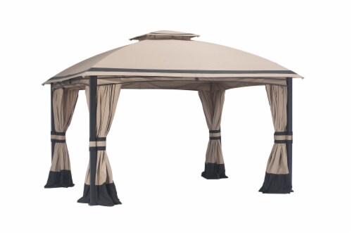 HD Designs Outdoors® Hardtop Gazebo Perspective: front