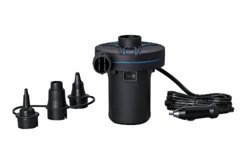 HD Designs Sidewinder Air Pump - Black Perspective: front
