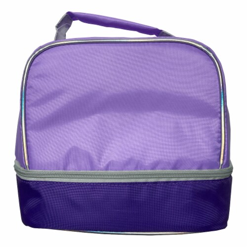 Everyday Living Color Block Lunch Box - Lavender/Violet Indigo Perspective: front