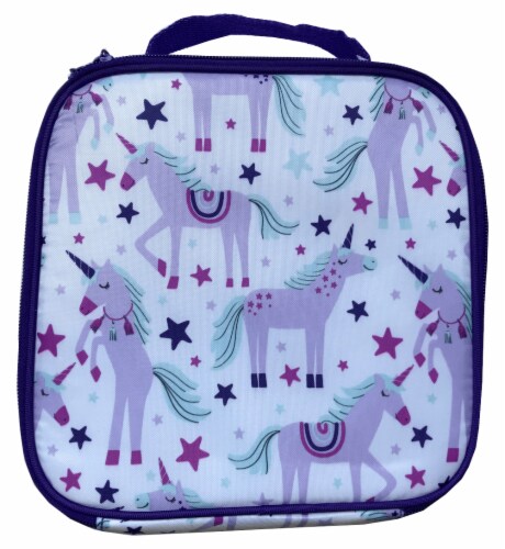 Everyday Living Unicorn Lunch Box Perspective: front