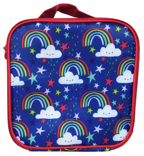 Everyday Living Sunshine Rainbows Lunch Box Perspective: front