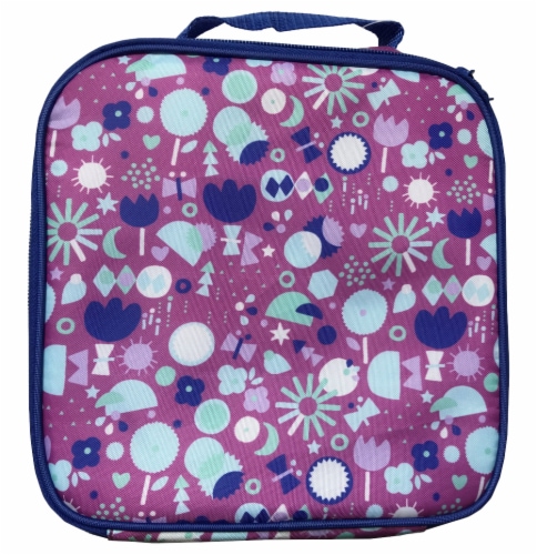 Everyday Living Wild Flowers Lunch Box Perspective: front
