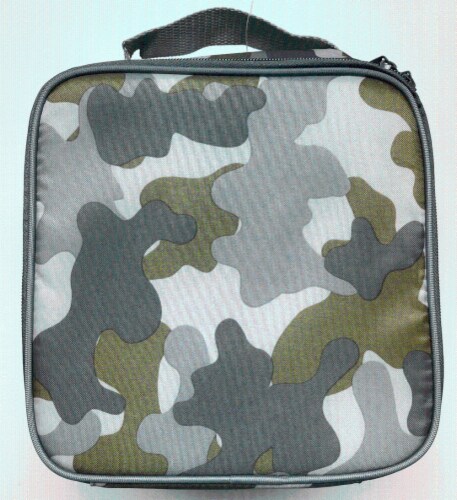 Everyday Living Monster Lunch Box - Camo Perspective: front