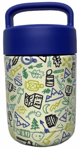 Everyday Living Camp Stuff Food Jar Perspective: front