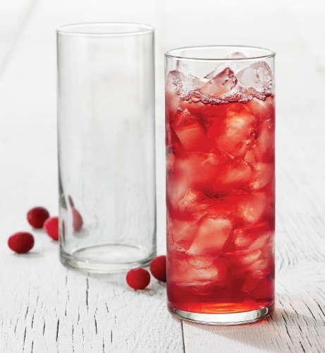 Dash of That® Brunside Cooler Glass Drinkware 16 Pack Perspective: front