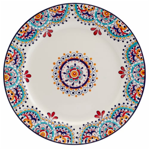 Dash of That™ Elle Round Platter Perspective: front