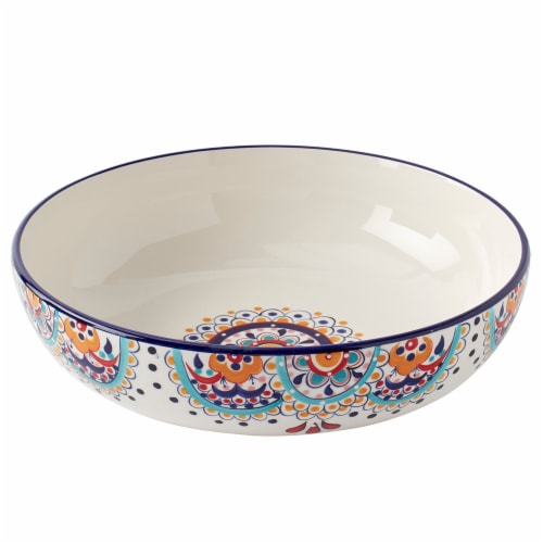 Dash of That Elle Shallow Serve Bowl Perspective: front
