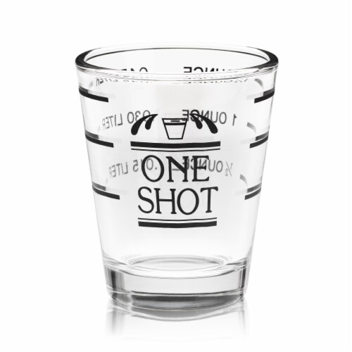 Our Table 1 Ounce Measuring Shot Glass – 20 Measurements