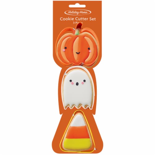 Holiday Home™ Pumpkin Ghost Cookie Cutter Set Perspective: front