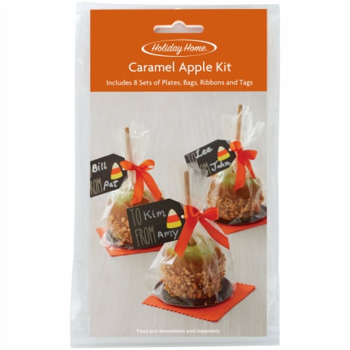 Holiday Home™ Caramel Apple Kit Candy Bag Perspective: front