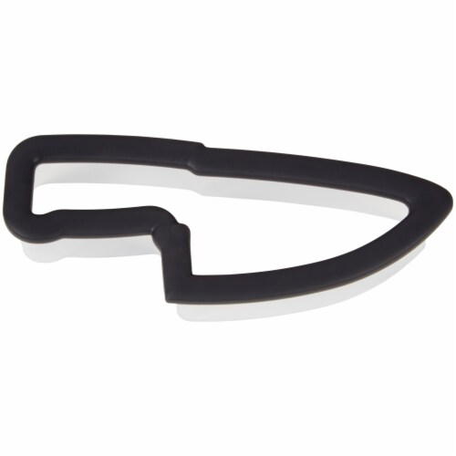 Holiday Home Grippy Cookie Cutter - Knife Perspective: front