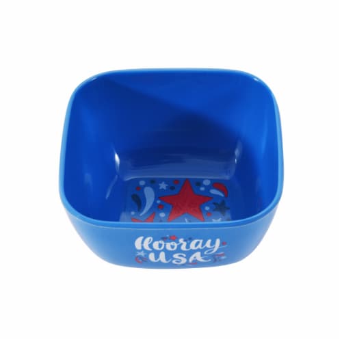 HD Designs Outdoors "Hooray USA" Tidbit Bowl Perspective: front