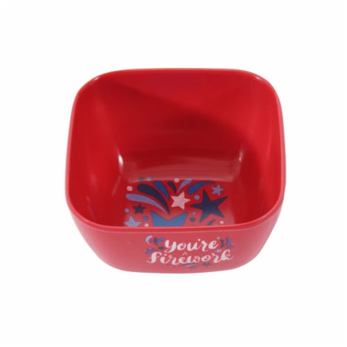 HD Designs Outdoors You're a Firework Tidbit Bowl Perspective: front