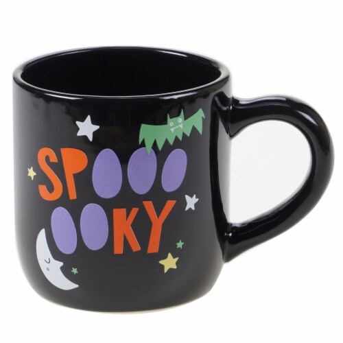 Holiday Home Spooky Can Mug - Black Perspective: front