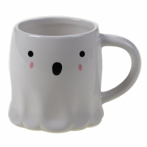 Holiday Home All Hallows Ghost Mug - White Perspective: front