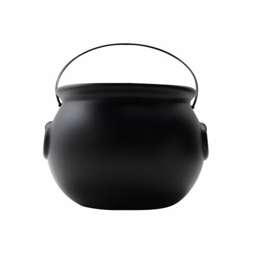 Holiday Home™ Small Poly Pro Cauldron - Black Perspective: front