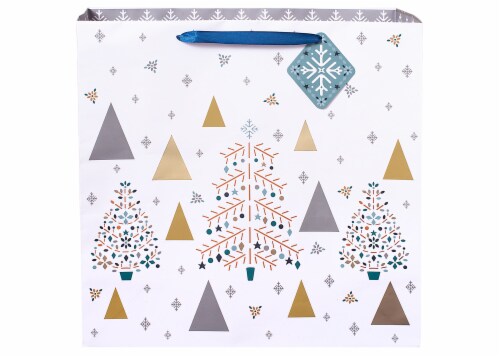 Holiday Home Jumbo Tree Trio Gift Bag Perspective: front
