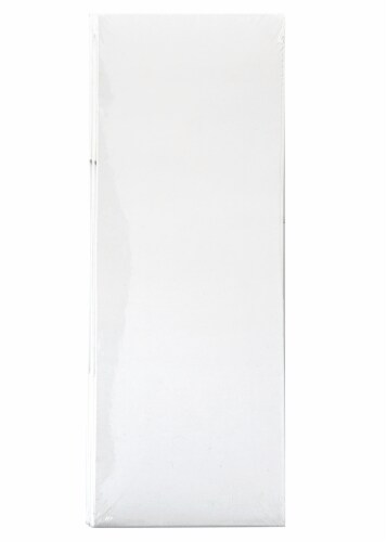 Holiday Home Slipper Gift Boxes - White Perspective: front