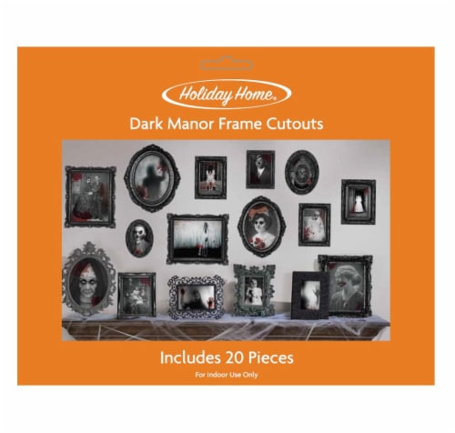Holiday Home® Dark Manor Frame Cutouts Perspective: front