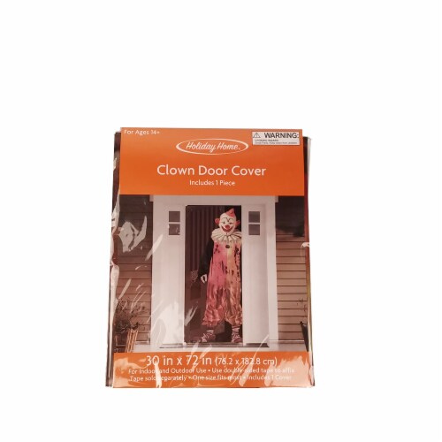 Holiday Home® Clown Door Cover Decor Perspective: front