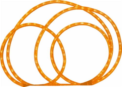 Holiday Home Rope Light - Orange Perspective: front
