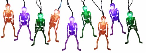 Holiday Home LED 10 Skeleton Lights - Multicolor Perspective: front