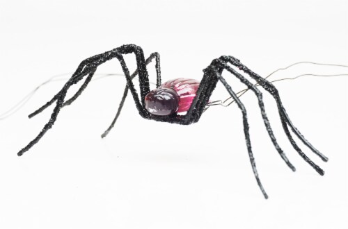 Holiday Home 10 Halloween String Lights - Spiders Perspective: front