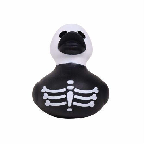 Holiday Home Skeleton Rubber Duck Perspective: front