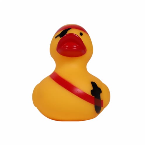 Holiday Home Pirate Rubber Duck Perspective: front