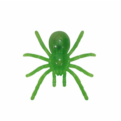 Holiday Home Light Up Spider - Green Perspective: front