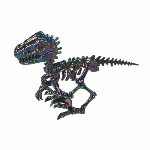 Holiday Home Raptor Dinosaur Decor Perspective: front