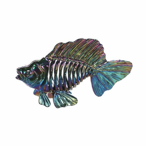 Holiday Home Fish Figurine - Oil Slick, 1 ct - Smith's Food and Drug