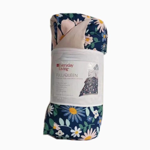 Everyday Living Reversible Down Alternative Comforter - Floral Perspective: front