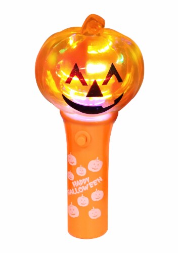 Holiday Home LED Pumpkin Wand - Orange Perspective: front