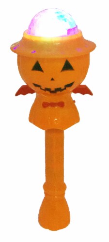 Holiday Home LED Pumpkin Projector Wand Perspective: front