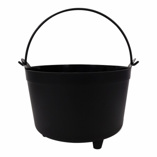 Holiday Home™ Cauldron Trick or Treat Bucket Perspective: front