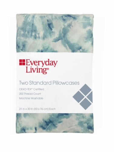 Everyday Living® 200 Thread Count Tie Dye Pillowcases Perspective: front