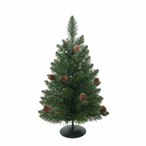 Holiday Home Pine Cone Mini Christmas Tree Perspective: front