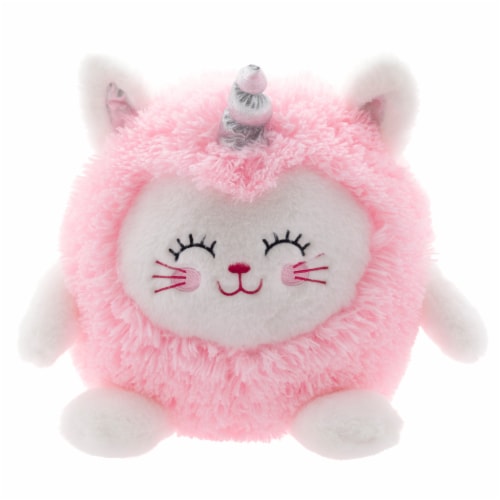 Holiday Home™ Fuzzy Roly Poly Plush - Unicorn Perspective: front