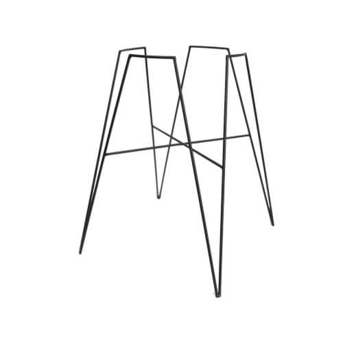 The Joy of Gardening Large Mid-Century Metal Plant Stand Perspective: front
