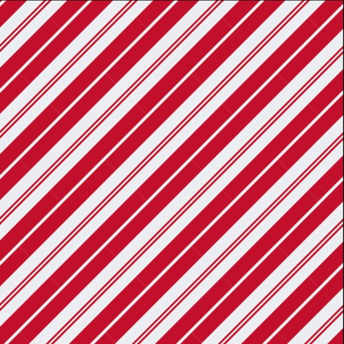 Holiday Home 40" Gift Wrap - Christmas Candy Cane Perspective: front