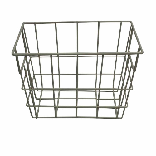 HD Designs Extra Small Rectangle Wire Tote - Birch Perspective: front