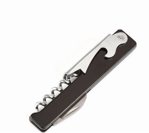 Everyday Living® Waiter's Corkscrew - Black Perspective: front