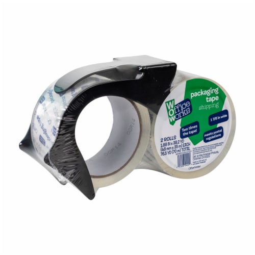 Office Works Dispenser & Packaging Tape Perspective: front